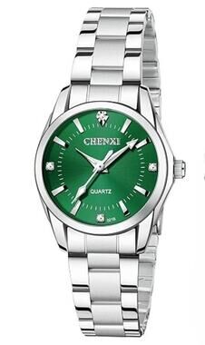 Women's Stainless Still Quartz Luxury Dial Watch